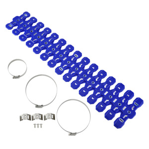 Bouclier d'échappement bleu silencieux tuyau protecteur couverture bouclier thermique pour Ktm Sx Xc Xcw Xc-<span class=keywords><strong>w</strong></span> Tpi Six jours <span class=keywords><strong>125</strong></span> 250 300 2012-2023 - Product Image 1