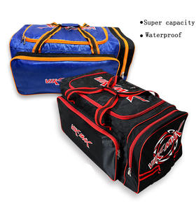 NOUVEAU Sac de hockey Oxford résistant à l'usure et imperméable, avec accessoires sublimés, rembourré, pour le hockey sur glace, avec roulettes - Product Image 6