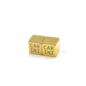 N35 Siêu Mạnh Mẽ Vòng Đĩa Số Lượng Lớn Vàng-Mạ Vĩnh Viễn Neodymium Cube Nam Châm Cho Sản Phẩm Điện Tử