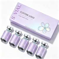 Autocollants personnalisés pour petits flacons, étiquettes pour flacons en verre de 3 ml et 10 ml pour emballage cosmétique en plateau plastique