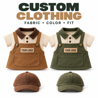Vêtements de poupée personnalisés pour poupées articulées, poupées en peluche en coton, figurines robotiques, vêtements de poupée de différentes formes, service OEM personnalisé