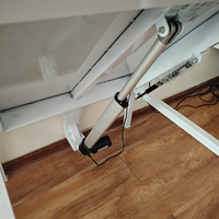 Couverture d'escalier invisible, porte dissimulée avec moteur robuste pour ouverture d'escalier