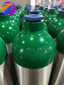 NETC 3,5L 200bar Aluminium-Sauerstofftanks für Krankenwagen Tragbarer Haushalts-Sauerstoffzylinder mit Integriertem Ventil - Product Image 4