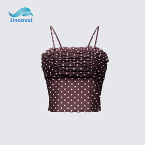 Haut court personnalisé pour femme, style décontracté, doux et épicé, classique, basique, minimaliste, mode loungewear, toutes tailles disponibles - Product Image 2
