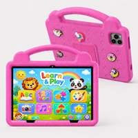 Tablette éducative pour enfants de 10 pouces Android 14 Wi-Fi 6 5G MTK 6750 3+32 Go Octa-Core Contrôle parental BT 5.0 3500 mAh USB-C