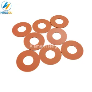 Hot Selling Rubber Sucker for Printing Machine Parts Size 32x14x1mm Offset press rubber suction pad
