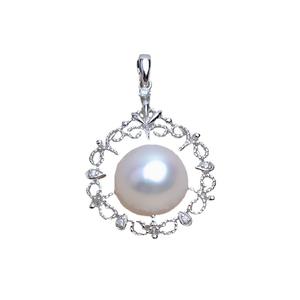 Base para Colgante de Plata S925, Accesorios para Perlas DIY, 12-13 Pulgadas, Soporte Vacío, Base para Colgante, Estuche de Joyería Semiterminado - Product Image 5