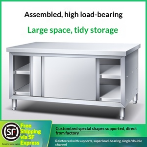 Plan <span class=keywords><strong>de</strong></span> travail en acier inoxydable, fabrication OEM, comptoir <span class=keywords><strong>de</strong></span> cuisine commerciale, <span class=keywords><strong>table</strong></span> <span class=keywords><strong>de</strong></span> <span class=keywords><strong>découpe</strong></span> <span class=keywords><strong>de</strong></span> légumes avec fonction <span class=keywords><strong>de</strong></span> démontage - Product Image 2