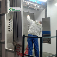 Ligne de revêtement en poudre automatique Hinah Automation PLC Power and Free