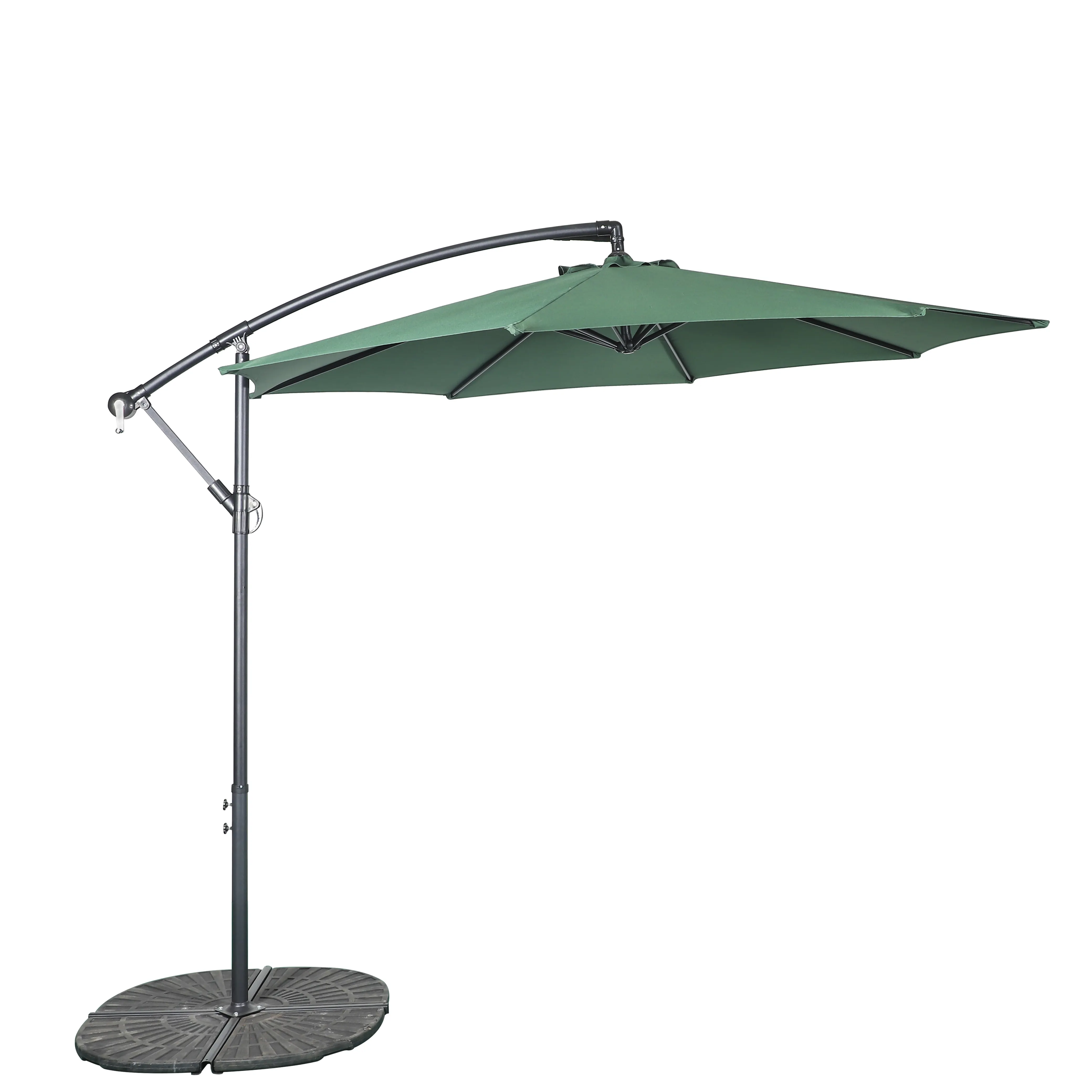 Hongguan thị trường ngoài trời parasol thị trường mục tiêu dù để che nắng vườn đồ nội thất sang trọng Patio ô chuối treo ô