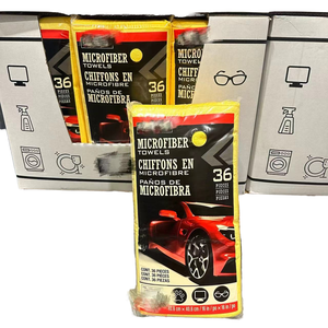 مجموعة مناشف مطبخ من الألياف الدقيقة من إنتاج المصنع، قماش تيري لغسل الأطباق وتنظيف السيارات، منشفة تجفيف للمطبخ - Product Image 1