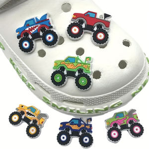 Özel Tasarım Çevre Dostu Çocuk Terlikleri İçin Rhinestone İşlemeli DIY Delikli Ayakkabı Çiçek Tokası Sandalet Süsleme Aksesuarları Düğme Kauçuk PVC - Product Image 4