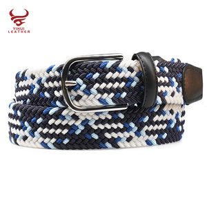 heren riem leer gevlochten brons heren riem leer gevlochten brons
