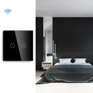 Interruptor inteligente MVAVA de pared con 2 entradas, enchufe de pared inteligente con wifi, Interruptor táctil, 1 Banda, 2 entradas y 3 entradas, funciona con alexa - Product Image 6