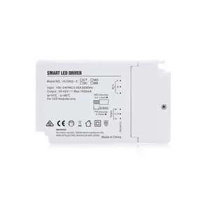 Controlador led inalámbrico de atenuación, 24V, 36V, CC, 1050ma, 1200ma, zigbee 3,0, 40W, atenuación de un solo color o controlador CCT