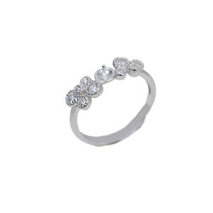 Han Handmade S925 Silver <b>Open</b> <b>Ring</b> for Women DIY Pearl Accessories 5-6 Pearl Jewelry Empty Tray 217 - Product Image 5