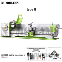 NUMOBAMS NU210E-800 Mini tour à métaux de bureau pour usage domestique avec prix direct usine à vendre