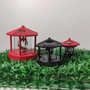 Transfronterizo nuevo IP68 impermeable al aire libre jardín césped iluminación decorativa Solar giratorio faro LED luz alta CRI 90 - Product Image 4