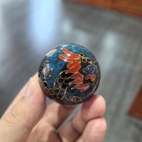 Boules d'exercice manuelles en fer creux, faites à la main, pour soulager le stress et améliorer la dextérité des doigts (Shouxing)