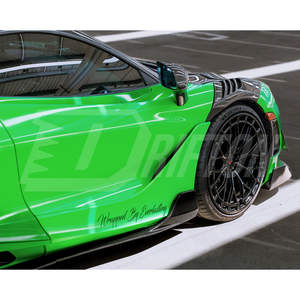 ชุดบอดี้กระโปรงด้านข้างคาร์บอนไฟเบอร์สำหรับ McLaren 720S สไตล์720S แห้ง - Product Image 5