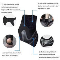 Attelle de cheville respirante et légère pour la protection de la cheville, idéale pour le basketball, l'alpinisme, le fitness en extérieur, anti-entorse et soutien de la pression