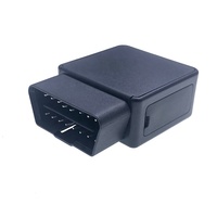 OBD2 connecteur mâle 16 broches 90 degrés Angle droit J1962m prise avec boîtiers à pression