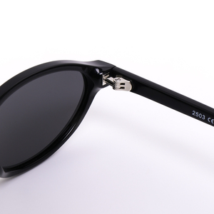 LMAMBA 2503S Fashion Trend Retro Polarized Shade Custom Logo Classic Unisex Small Cat Eye Acetate Women <b>Sunglasses</b> 2025 - Product Image 5