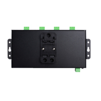 Convertisseur industriel RS485 vers Ethernet isolé à 4 ports |   Passerelle Modbus RTU/TCP avec MQTT JSON certifiée CE DC 9-36V