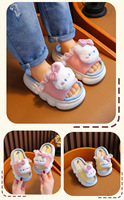 Sandalias antideslizantes para niñas, suela gruesa, zapatos de primavera para niños, zapatillas bonitas para niños, cómodas para niños y niñas