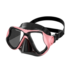 Masque de <span class=keywords><strong>plongée</strong></span> intégral à double lentille certifié CE, en verre trempé transparent, avec silicone, pour la <span class=keywords><strong>plongée</strong></span> et le snorkeling, ensemble parent-enfant - Product Image 5
