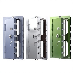 Backup door dual protection security warehouse outdoor furniture steel anti-theft doors for bank home warehouse hotel shopping - Product Image 2