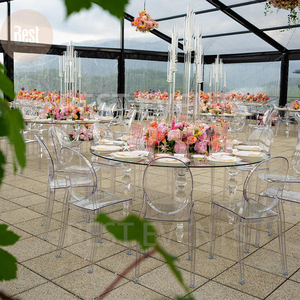 Bán buôn hiện đại tối giản vòng trong suốt rõ ràng ma Acrylic sự kiện đám cưới Acrylic bảng - Product Image 2