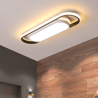 Plafonnier simple pour couloir, allée ou entrée, luminaires de plafond modernes en acrylique, luminaires pour vestiaire, chambres et couloirs