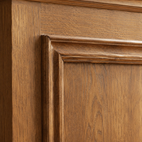 Panneaux muraux décoratifs en bois de chêne français classique de luxe sur mesure pour la décoration intérieure des villas et des hôtels