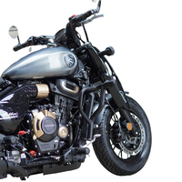 Nouvelle barre de protection et protection moteur en acier au carbone Zongshen Cyclone RA600 pour moto, pare-chocs anti-chute pour la route, le tout-terrain et le dual sport
