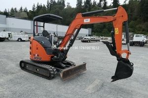 Tracteurs agricoles d'occasion à prix avantageux, mini-excavatrices HITACHI ZX30 3.0t pour travaux de jardinage en excellent état - Product Image 3