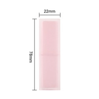 Palette de maquillage en gelée rouge 24 heures de luxe avec logo personnalisé Rouge à lèvres mat longue durée végan biologique imperméable à l'eau