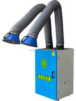 Extracteur de fumées de soudage portable économique, collecteur de poussière, efficacité de purification de 99 %, 3 HP, acier au carbone, acier inoxydable, 65 dB