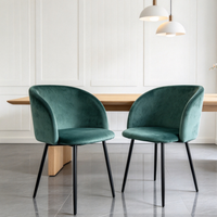 Ensemble de table et chaises de salle à manger pour la maison, chaises rembourrées pour la cuisine, restaurant, table à dîner 4 ou 6 places avec chaises