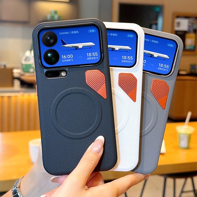 Shockproof Heat-Dissipating Magnetic Wireless Charging Hard Case - Protective Cover for Xiaomi 17 / 17 Pro / 17 Pro Max