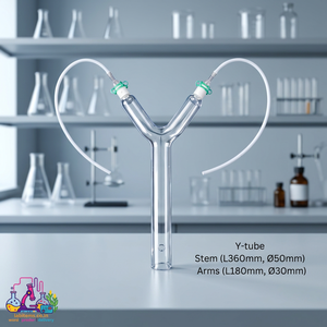 Olfactomètre en Y OEM en verre borosilicaté, longueur de tige 360x180mm, longueur de bras, équipement de laboratoire pour le comportement des insectes et l'entomologie - Product Image 5