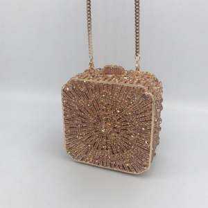 Bolsos de Noche de Cristal con Cuentas y Pedrería para Novia, Boda, Fiesta de Graduación - Product Image 4