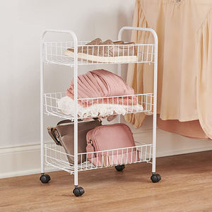 Promotie 3-laags Waskar Rollend Opbergrek Gap Keuken Opslag <span class=keywords><strong>Trolley</strong></span> Met Wielen En Handvat - Product Image 1