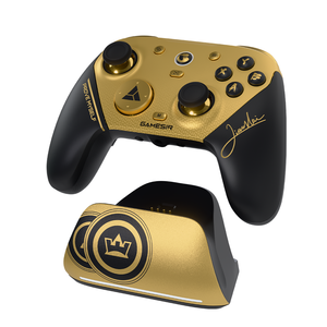 Manette de jeu sans fil Champion 8K Hz avec moteur de vibration et connexion à trois modes - Product Image 5
