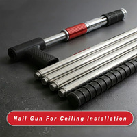 Pistola de Clavos para Techo, Pistola de Clavos para Acero y Concreto, Herramienta de Fijación Portátil para Materiales de Construcción, Venta al Por Mayor