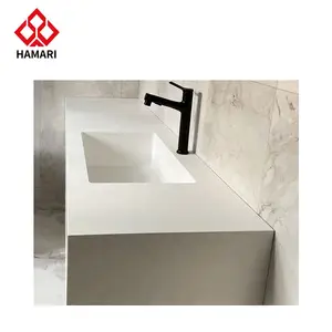 화이트 시리즈 싱크대 화장실 분지 현대 간결한 모 놀리 식 스타 세면대 욕실