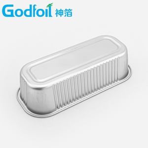 Assadeira Descartável de Alumínio 8x4 Polegadas, Recipiente Retangular de 20 oz para Serviço de Preparação de Refeições no Canadá, Preparação de Almoço para Escritório, Caixa de Alimentos Prateada - Product Image 6