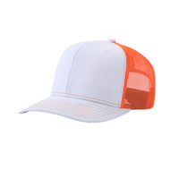 Gorra de béisbol personalizada de 6 paneles con visera rígida microcurvada Richardson 112, bordada, estilo camionero de verano