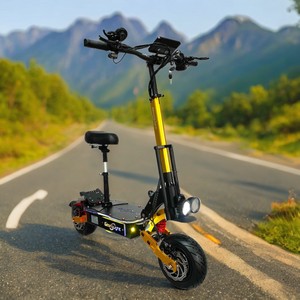 2024 Fast 100Km 120Km Speed <b>72V</b> Escooter Dual Motor 11Inch Off Road 84V Scooter 100 for Adults With Rgb Lights G6 10000w 15000w - Product Image 6
