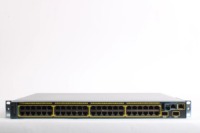 WS-C2960-48PST-S Catalyst 2960 48 Port 10/100 PoE Managed Switch 2 SFP + 2 1G Uplink LAN Lite